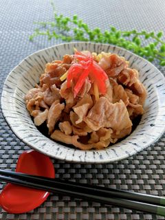 簡単・節約!我が家の豚しぐれ煮-レシピのメイン写真