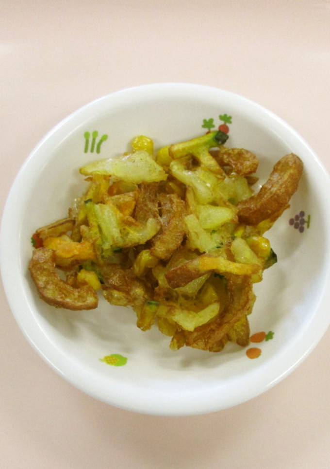 夏野菜のかき揚げ-レシピのメイン写真