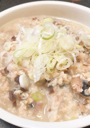 鯖缶17★5分でできるオートミール粥-レシピのメイン写真
