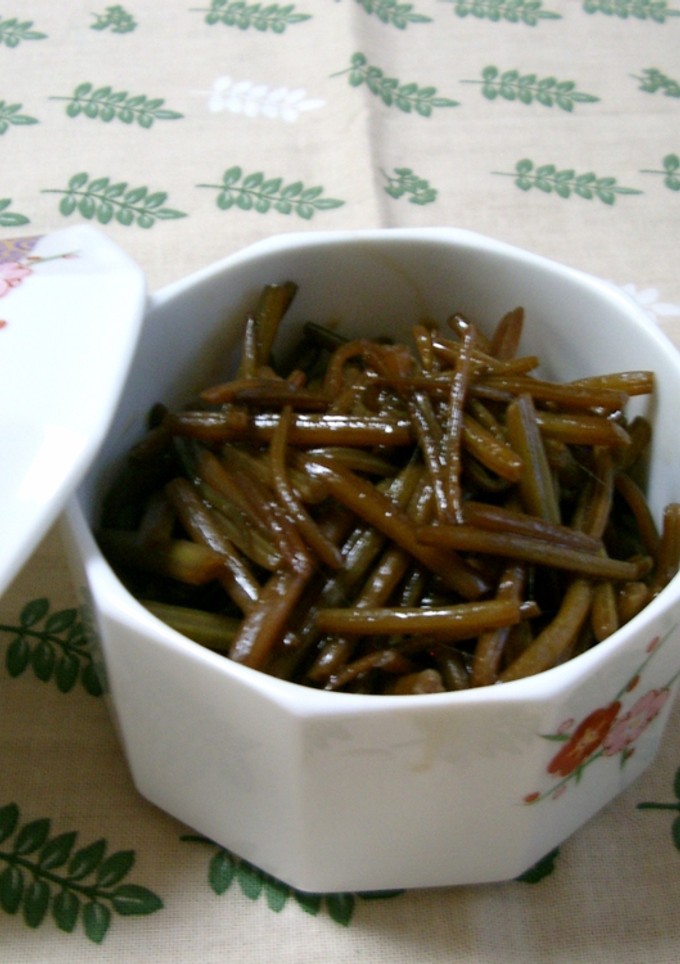 さつまいもの茎の佃煮♪-レシピのメイン写真