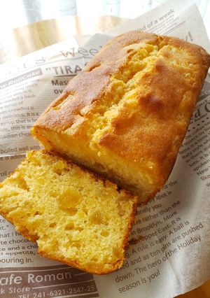 簡単しっとりパイナップルパウンドケーキ♪-レシピのメイン写真