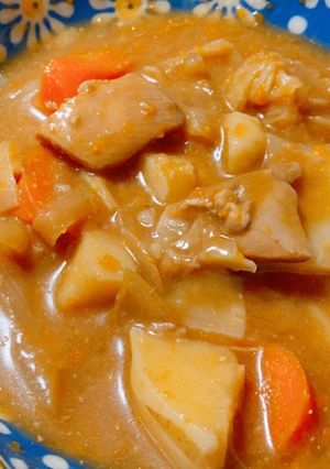 圧力鍋で鶏肉と野菜のケチャップ煮込スープ-レシピのメイン写真