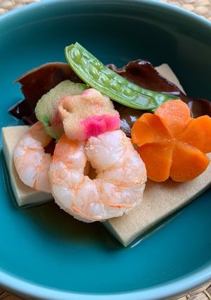 定番レシピ!ヘルシー高野豆腐の含め煮-レシピのメイン写真