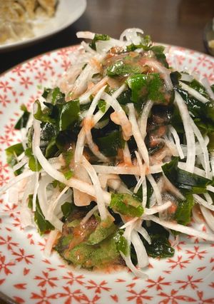 大根とわかめの梅肉レモンダレ-レシピのメイン写真