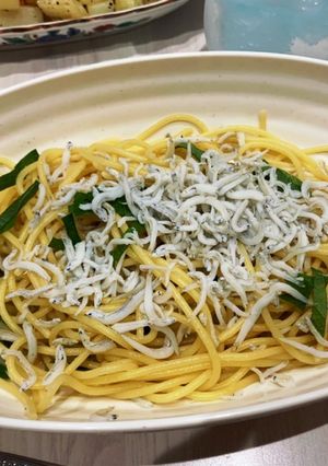 しらすと大葉の和風冷製パスタ-レシピのメイン写真