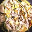 【栄養満点!】豚肉のオープンオムレツ