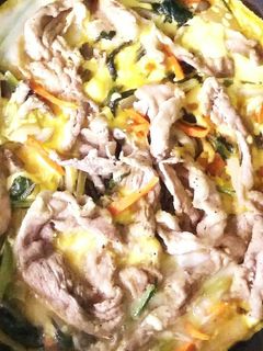 【栄養満点!】豚肉のオープンオムレツ-レシピのメイン写真
