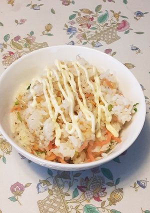ジタンさんのたこ焼き風アカンまぜご飯-レシピのメイン写真
