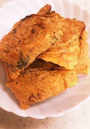 お米でチーズせんべい③ カレーチーズ味-レシピのメイン写真