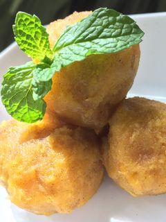 かぼちゃシナモンボール-レシピのメイン写真