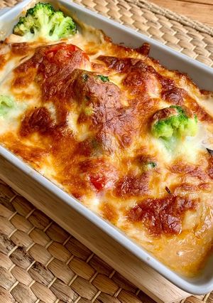 含め煮をアレンジ！高野豆腐グラタン-レシピのメイン写真