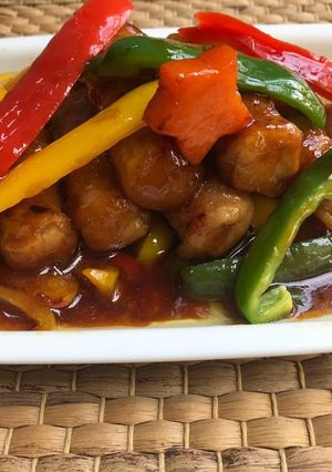 含め煮をアレンジ！高野豆腐の酢豚風-レシピのメイン写真