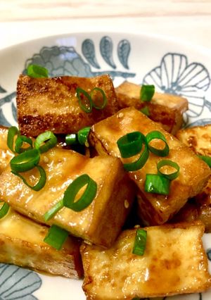 超簡単１品♪ 厚揚げの焼肉のタレ焼き〜-レシピのメイン写真