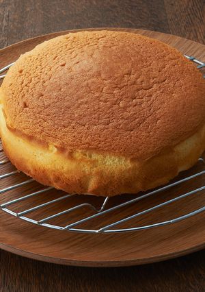 オーブンレンジで簡タン!スポンジケーキ-レシピのメイン写真