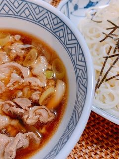 スタミナ補給に!豚ときのこのつけうどん-レシピのメイン写真