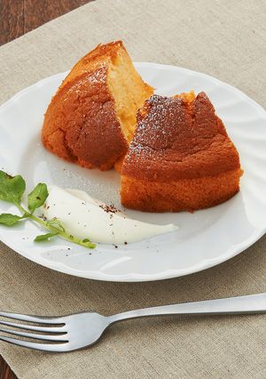 オーブンレンジで簡単！シフォンケーキ-レシピのメイン写真