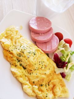 簡単チーズオムレツ-レシピのメイン写真