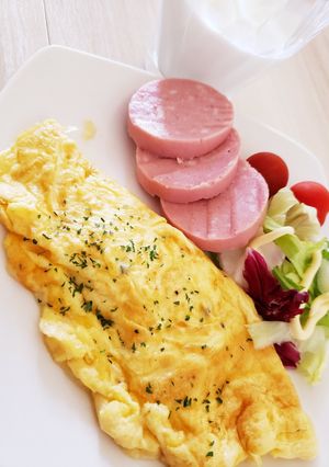 簡単チーズオムレツ-レシピのメイン写真