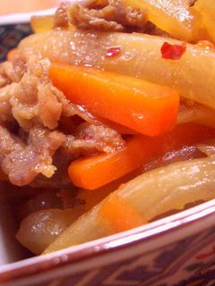 おふくろの味 大根の炒り煮-レシピのメイン写真