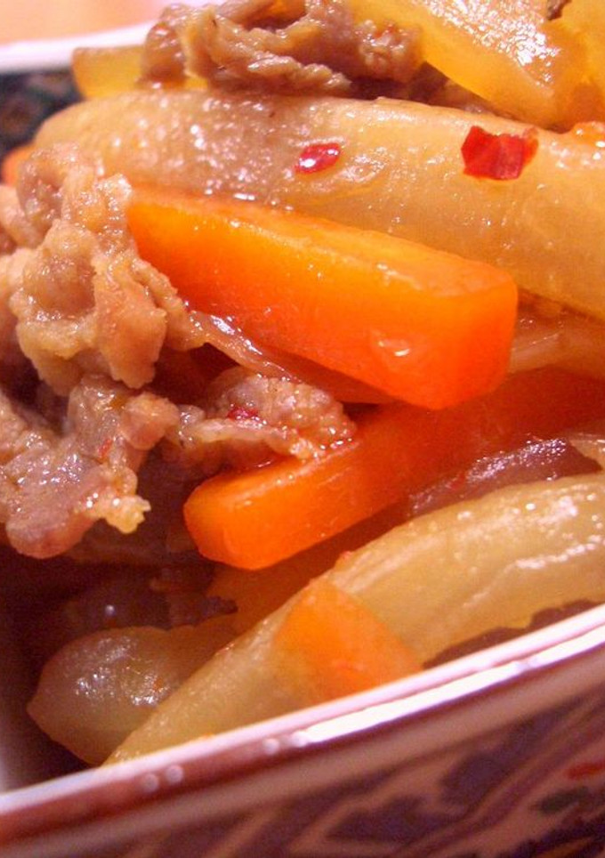 おふくろの味　大根の炒り煮-レシピのメイン写真