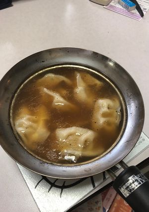 酸辣湯スープ餃子-レシピのメイン写真