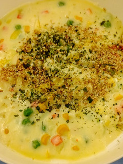 電子レンジDE塩ラーメングラタン-レシピのメイン写真