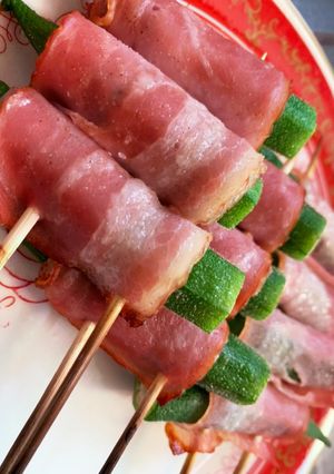 居酒屋風?簡単?オクラ巻き-レシピのメイン写真