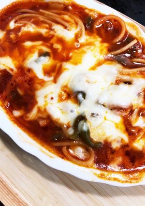 余り物でできるスパゲティグラタン-レシピのメイン写真