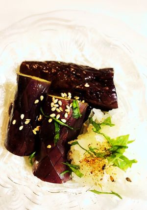 簡単　レンチン　サッパリなすの煮浸し-レシピのメイン写真