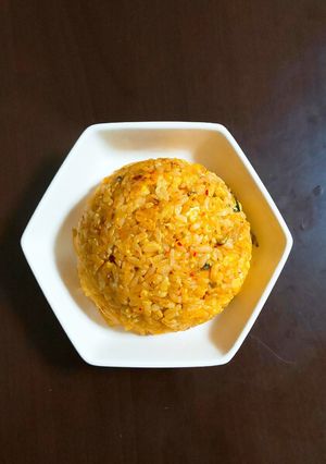 簡単！チャーハンの素でキムチチャーハン-レシピのメイン写真