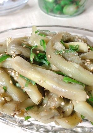 レンジで簡単♪やみつき♪なすのナムル-レシピのメイン写真