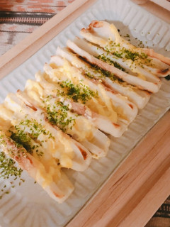 トースターで簡単!焼きチーズちくわ-レシピのメイン写真
