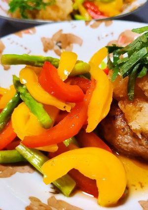 【簡単】さっぱり豆腐ハンバーグ-レシピのメイン写真