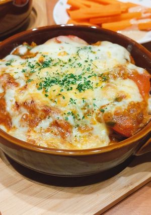 市販のミートソースアレンジ!ミートドリア-レシピのメイン写真