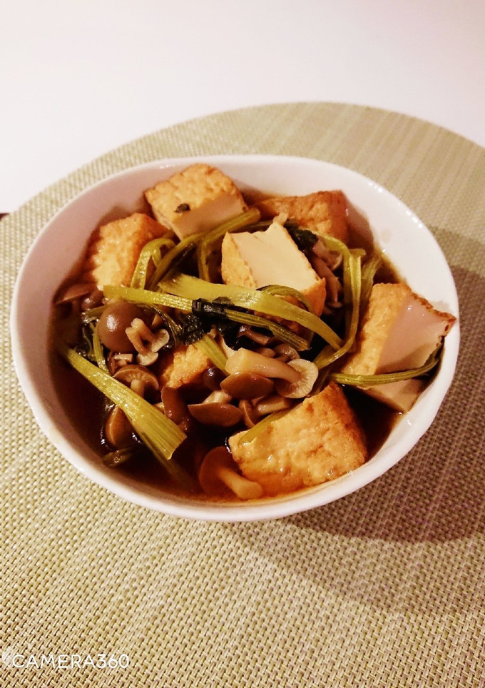 小松菜と厚揚げの煮物-レシピのメイン写真