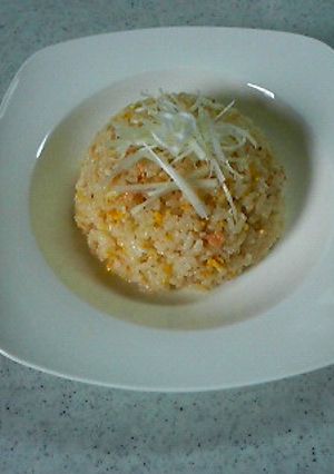 〇。鮭マヨチャーハン。〇-レシピのメイン写真