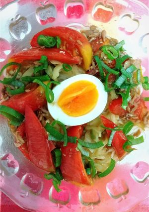 ツナとトマトのさっぱりそうめん-レシピのメイン写真