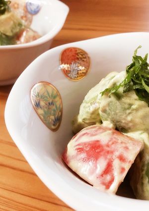 ワサビ香るアボカドサラダ-レシピのメイン写真