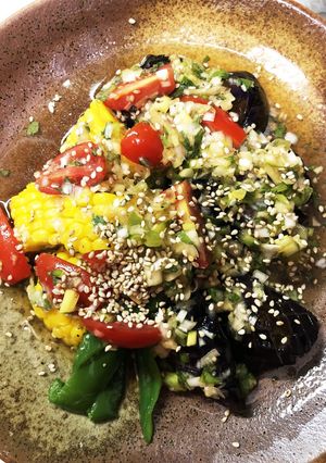 夏野菜のさっぱり揚げ-レシピのメイン写真