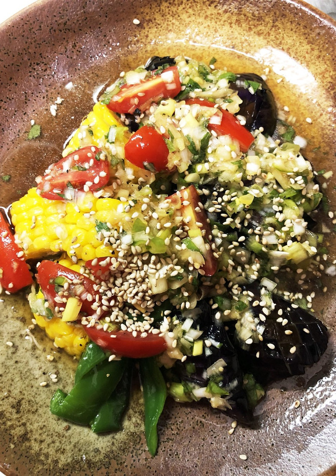 夏野菜のさっぱり揚げ-レシピのメイン写真
