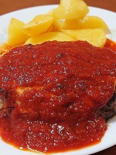 イタリアン風ハンバーグ-レシピのメイン写真