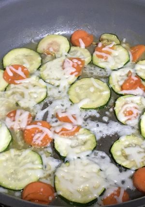 ズッキーニとにんじんの味噌チーズ焼き-レシピのメイン写真