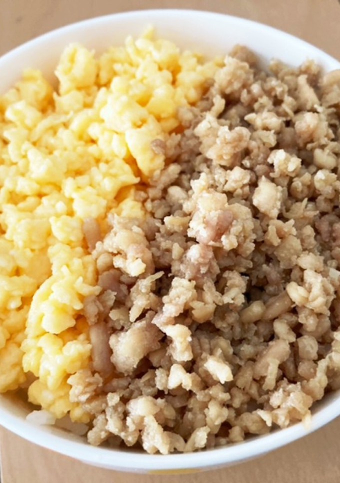 たまごと鶏そぼろ丼-レシピのメイン写真
