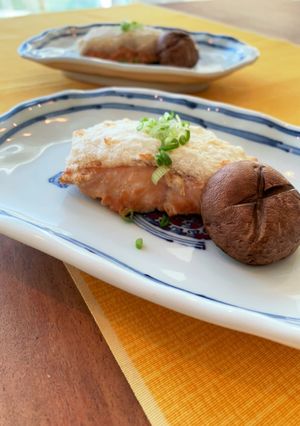 鮭のおろし焼き　-レシピのメイン写真