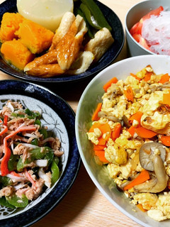 5分で☆ピーマンとツナの中華和え-レシピのメイン写真