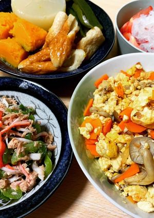 めんつゆだけで味付け☆豆腐炒り卵-レシピのメイン写真
