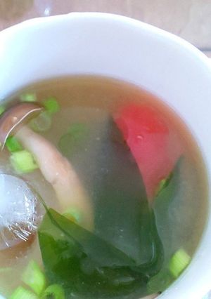 冷製味噌汁-レシピのメイン写真