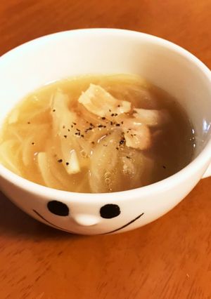 ＊簡単♪ベーコンと玉ねぎのスープ＊-レシピのメイン写真