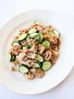 ポリポリ♪【豚とドライきゅうりの香味炒め-レシピのメイン写真