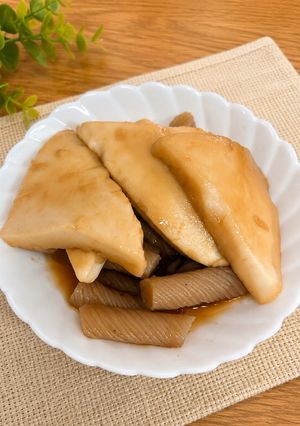 はんぺんとこんにゃくのだし煮-レシピのメイン写真